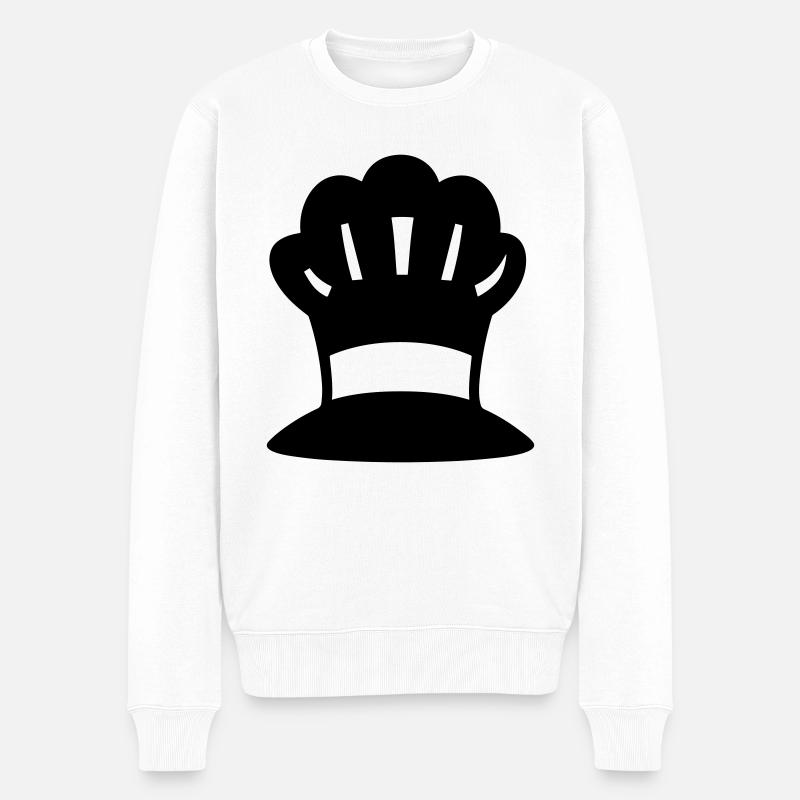 Toque Chef de cuisine - Pull Premium bio Homme - blanc