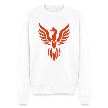 Phoenix - Men's Premium Organic Jumper - white - Front - Thijin (182cm)