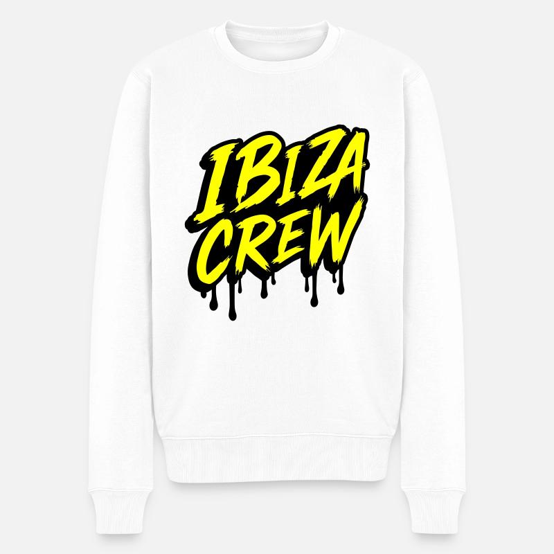 Équipage Ibiza - Pull Premium bio Homme - blanc