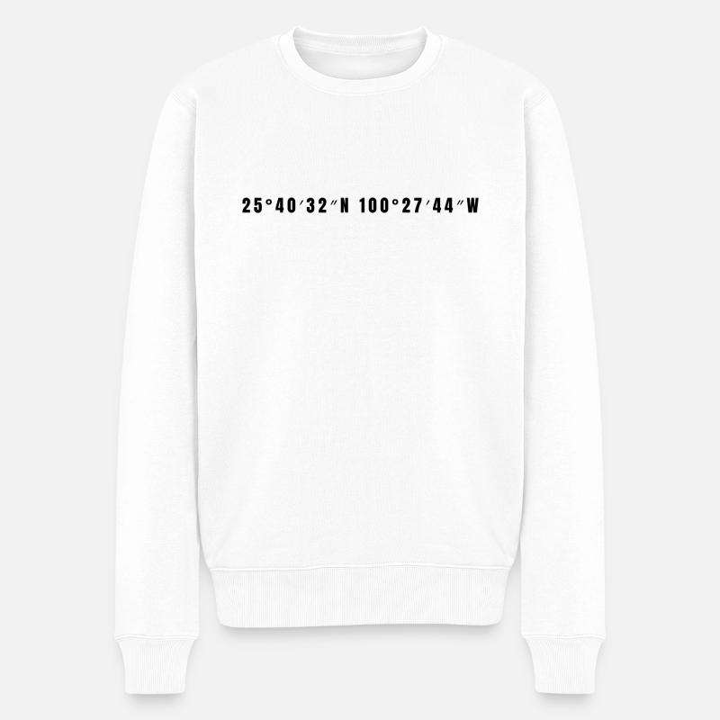 Santa Catarina Mexiko - Männer Premium Bio Pullover - Weiß