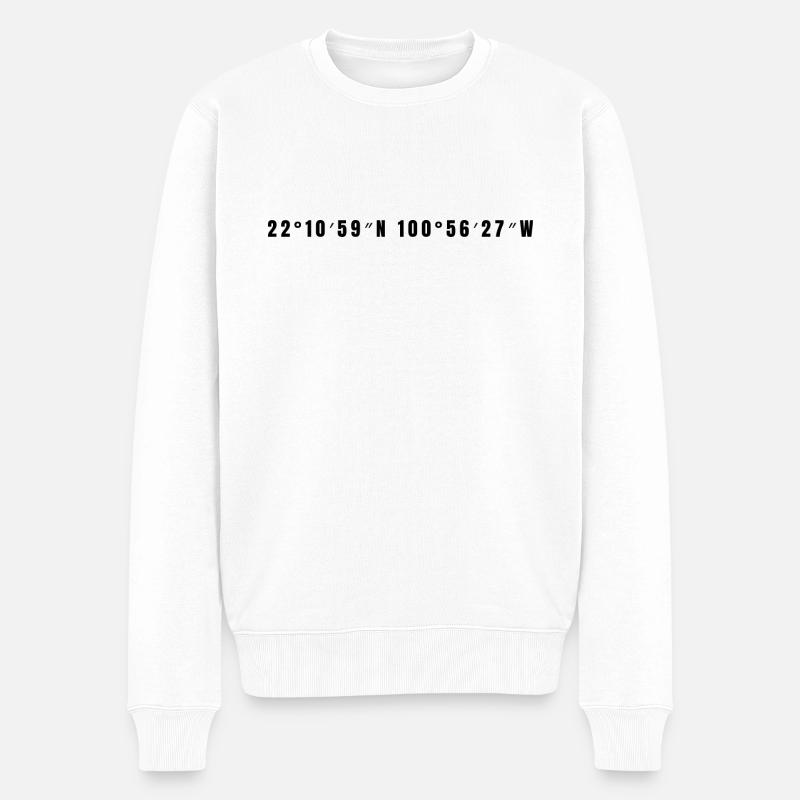 Soledad Mexiko - Männer Premium Bio Pullover - Weiß
