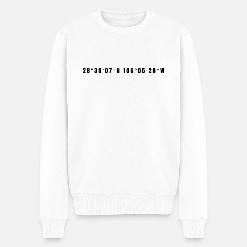 Chihuahua Mexiko - Männer Premium Bio Pullover - Weiß