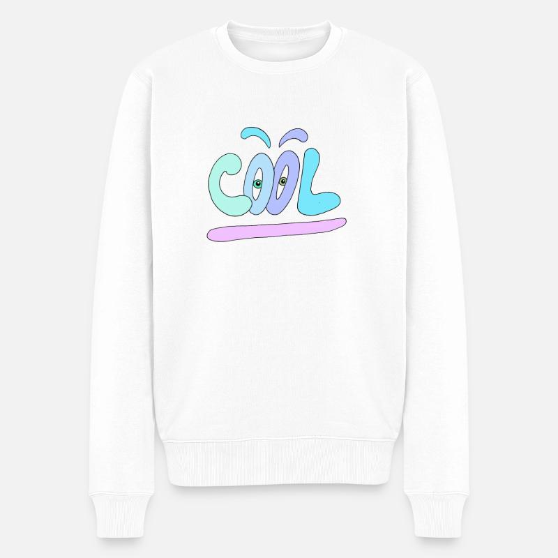 Cool - Pull Premium bio Homme - blanc