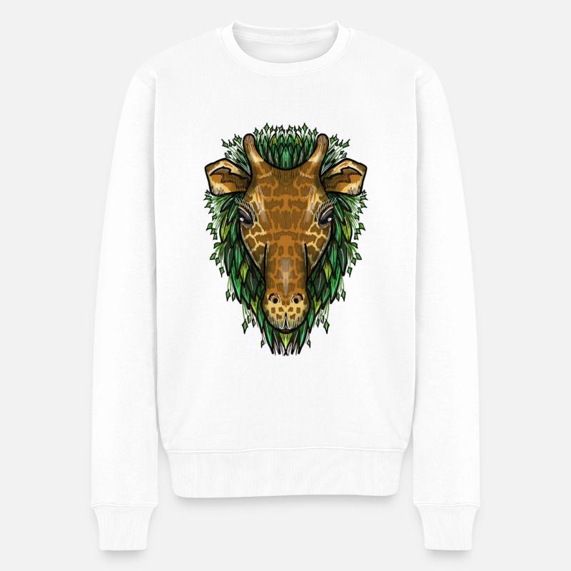 Ginny par Jon Ball - Pull Premium bio Homme - blanc