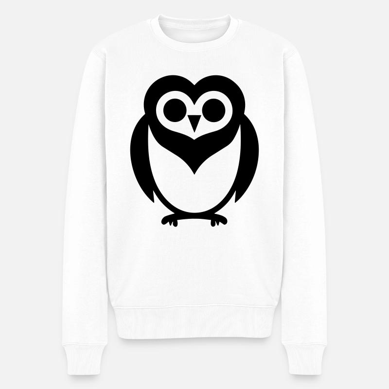 Petite chouette - Pull Premium bio Homme - blanc