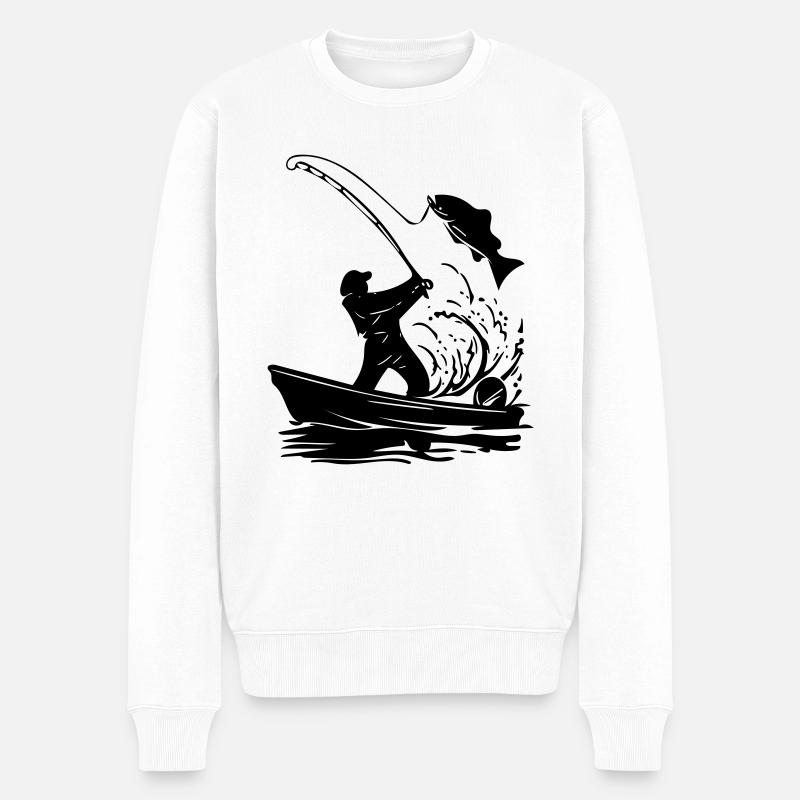 pêcheur - Pull Premium bio Homme - blanc