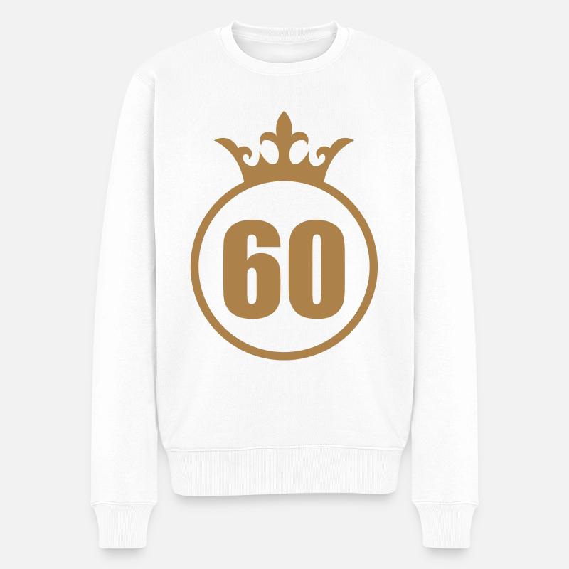 *** 60 *** - Pull Premium bio Homme - blanc