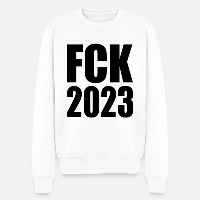 Fck 2023 - Pull Premium bio Homme - blanc