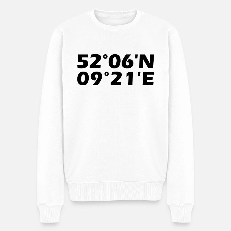 Coordonnées hameln - Pull Premium bio Homme - blanc