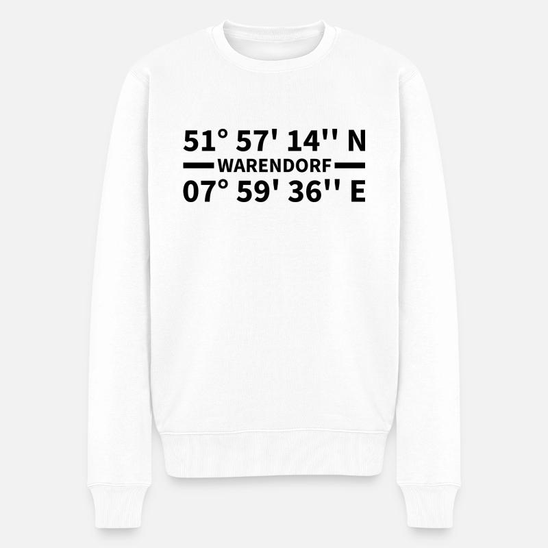 Coordonnées de Warendorf - Pull Premium bio Homme - blanc