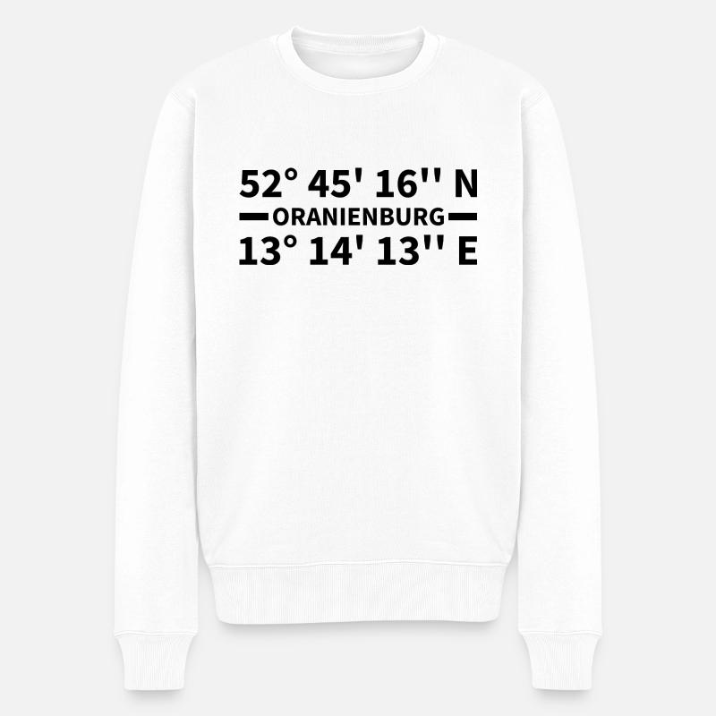 Oranienburg coordonne - Pull Premium bio Homme - blanc