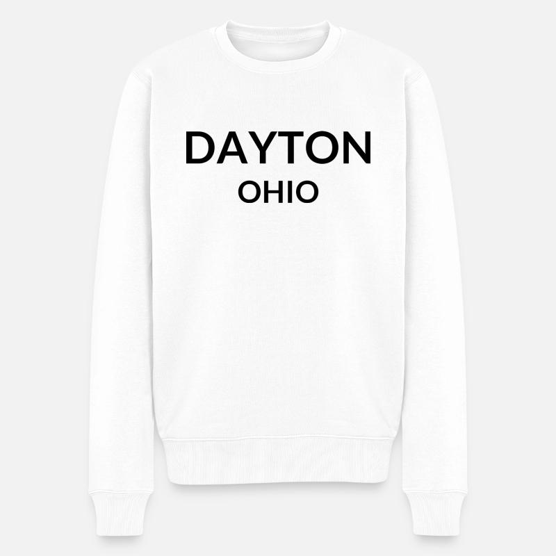 Dayton Ohio États-Unis - Pull Premium bio Homme - blanc
