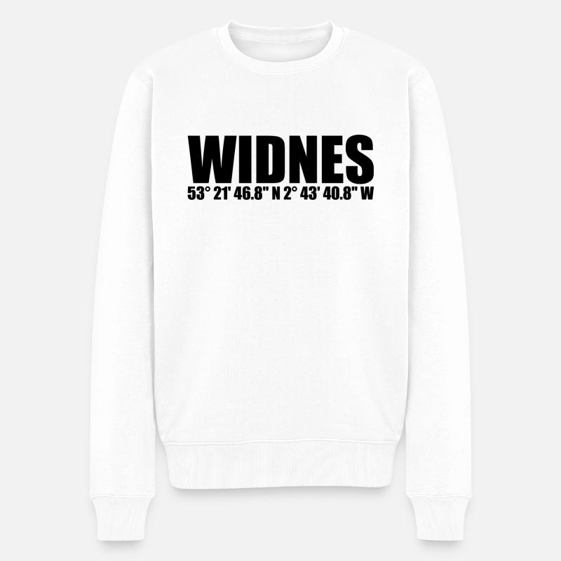 Coordonnées Widnes - Pull Premium bio Homme - blanc