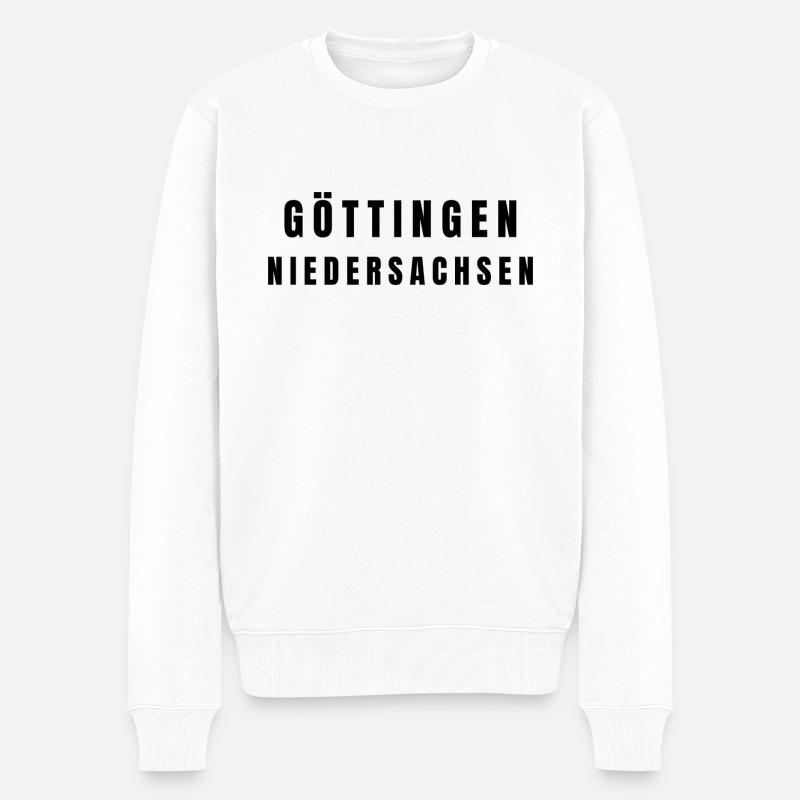 Göttingen, Basse-Saxe - Pull Premium bio Homme - blanc