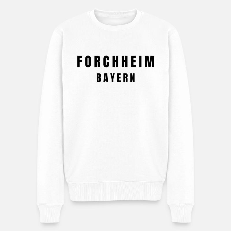 Forchheim, Bavière - Pull Premium bio Homme - blanc