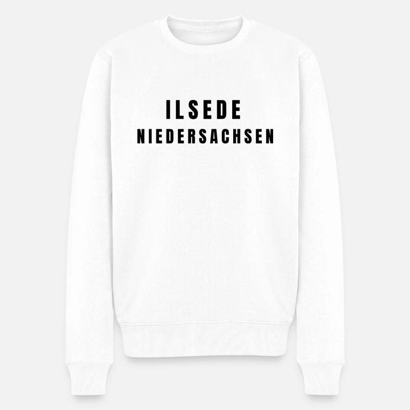 Suhl, Thuringe - Pull Premium bio Homme - blanc