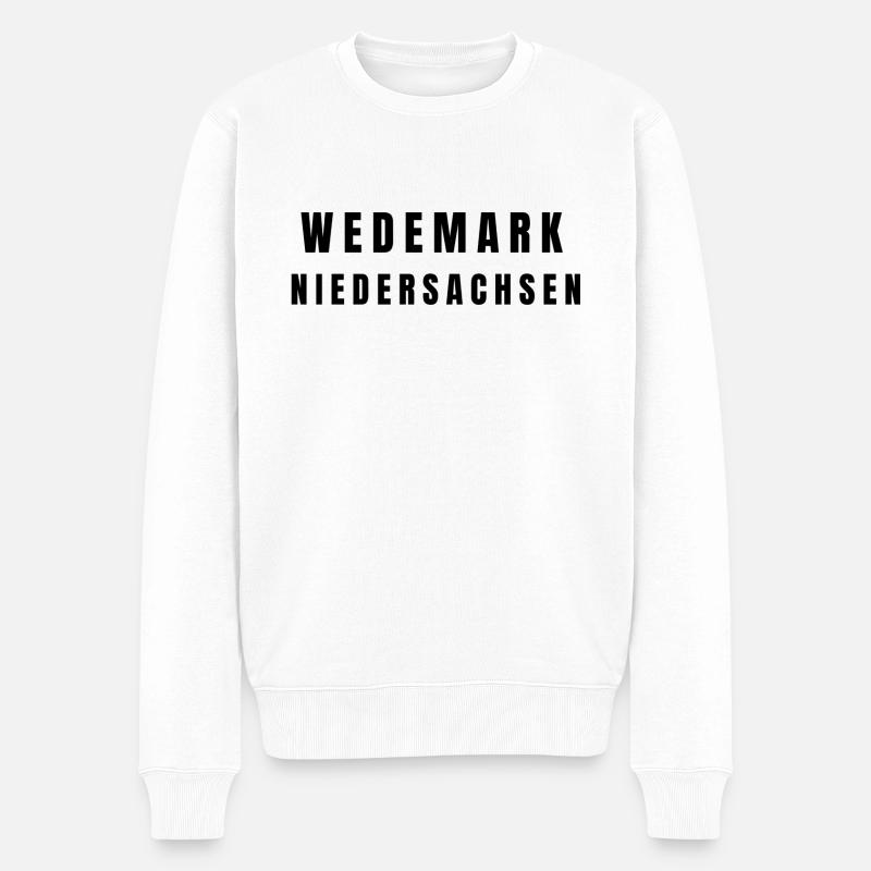 Wedemark Basse-Saxe - Pull Premium bio Homme - blanc