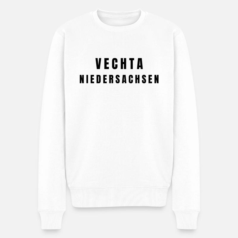 Vechta, Basse-Saxe - Pull Premium bio Homme - blanc
