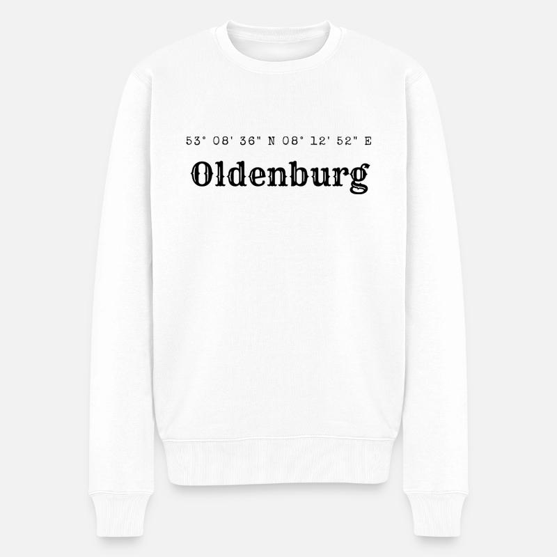 Coordonnées Oldenburg - Pull Premium bio Homme - blanc