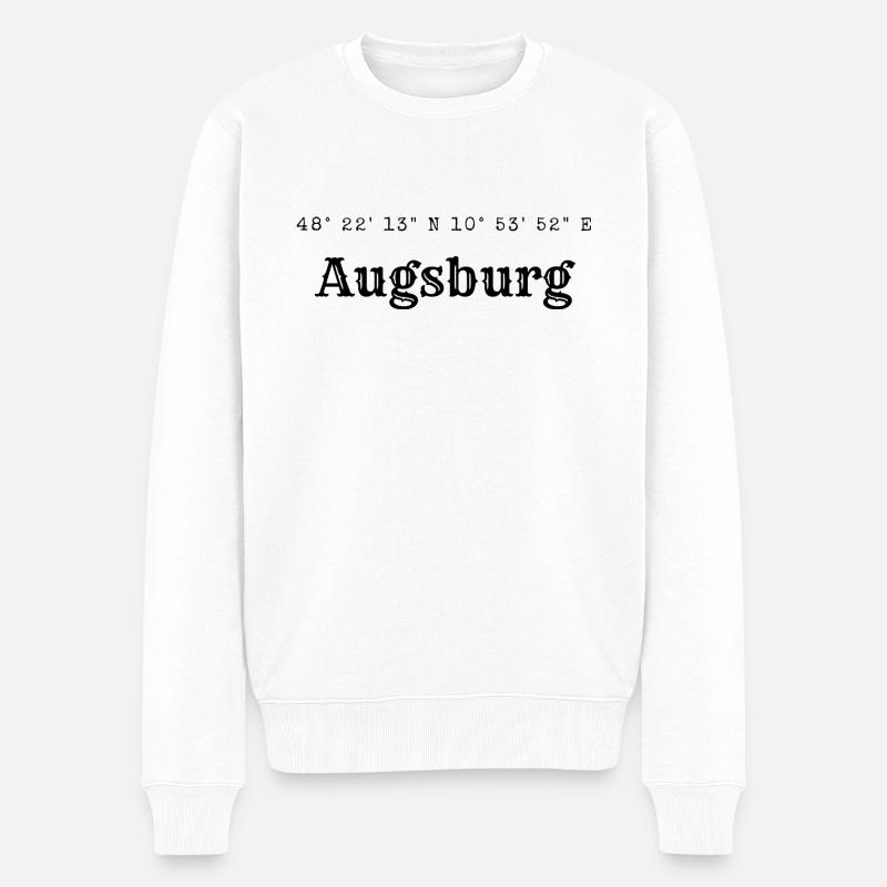 Coordonnées Augsbourg - Pull Premium bio Homme - blanc