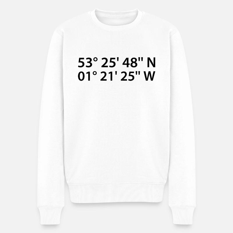 Coordonnées de Rotherham - Pull Premium bio Homme - blanc