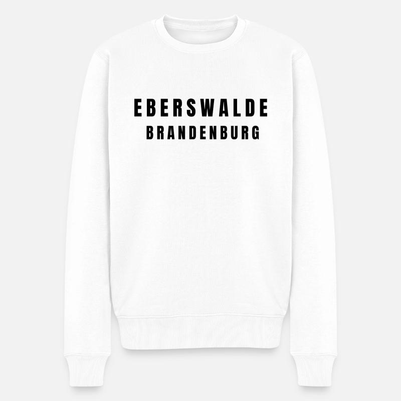 Eberswalde Brandenburg - Pull Premium bio Homme - blanc