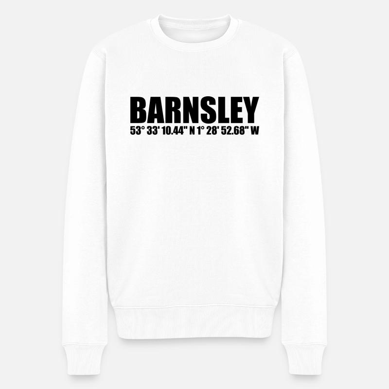 Coordonnées de Barnsley - Pull Premium bio Homme - blanc