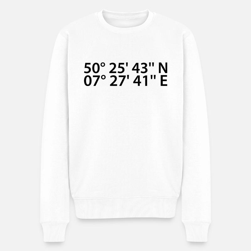 Coordonnées Neuwied - Pull Premium bio Homme - blanc