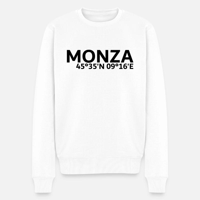Coordonnées de Monza - Pull Premium bio Homme - blanc