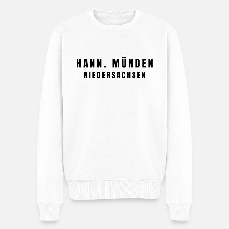 Hann. Münden, Basse-Saxe - Pull Premium bio Homme - blanc