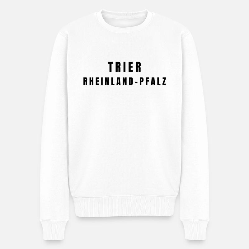 Trèves Rhénanie-Palatinat - Pull Premium bio Homme - blanc