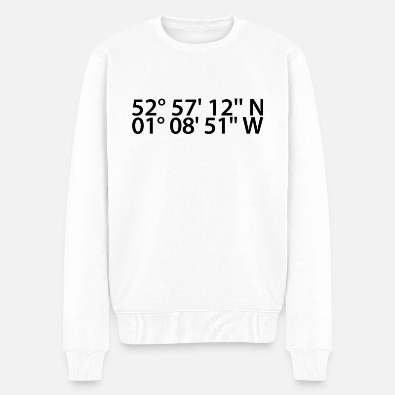 Coordonnées de Nottingham - Pull Premium bio Homme - blanc