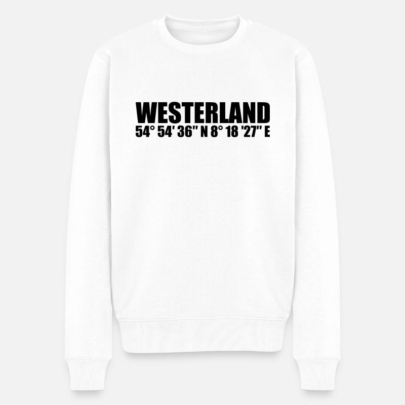 Combinaison Westerland - Pull Premium bio Homme - blanc