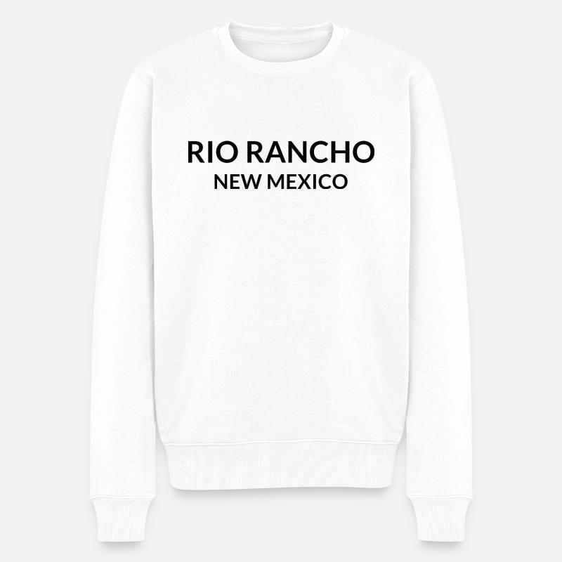 Rio Rancho, Nouveau-Mexique, États-Unis - Pull Premium bio Homme - blanc