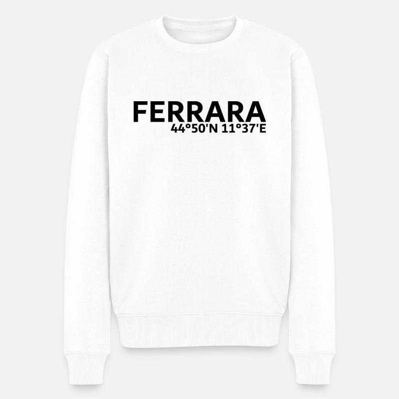 Ferrara coordinates - Men's Premium Organic Jumper - white