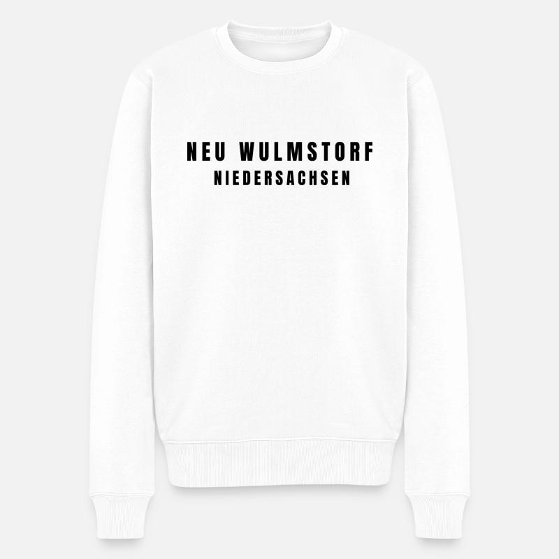 Bitterfeld-Wolfen⁠ Sachsen-Anhalt - Männer Premium Bio Pullover - Weiß