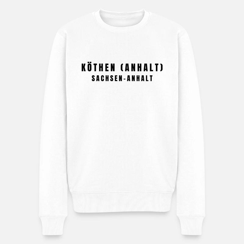 Köthen (Anhalt), Saxe-Anhalt - Pull Premium bio Homme - blanc