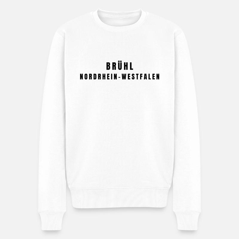 Brühl, Rhénanie-du-Nord-Westphalie - Pull Premium bio Homme - blanc