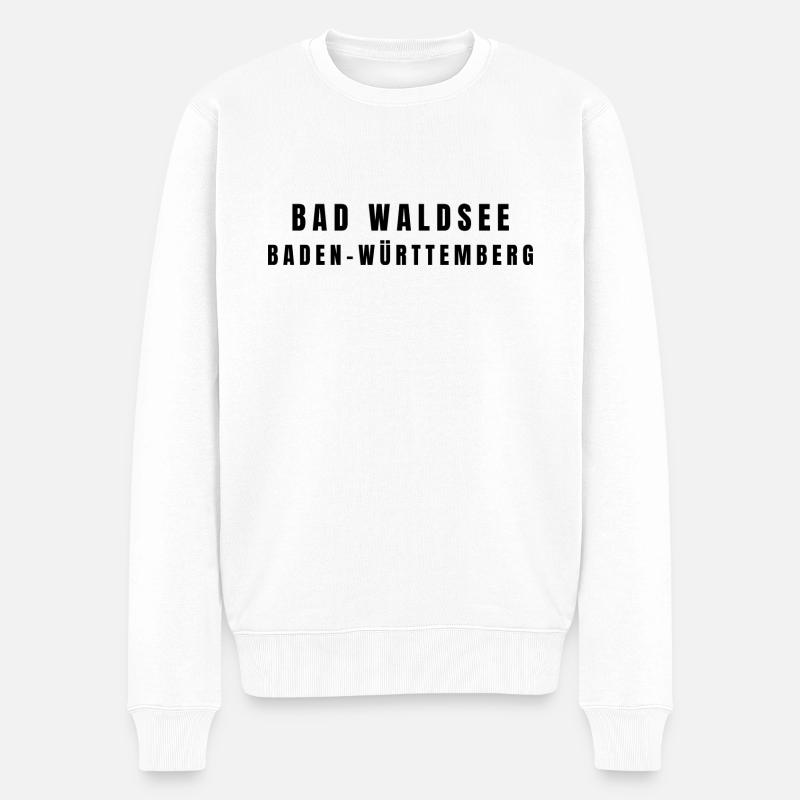 Bad Waldsee, Bade-Wurtemberg - Pull Premium bio Homme - blanc