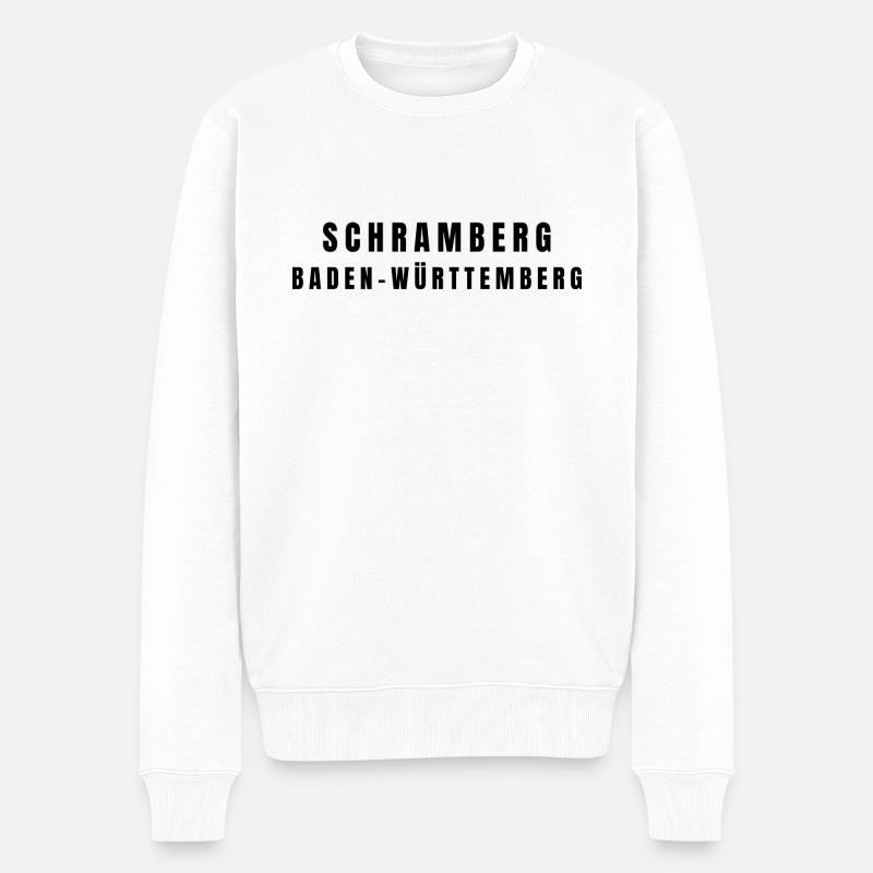 Schramberg, Bade-Wurtemberg - Pull Premium bio Homme - blanc