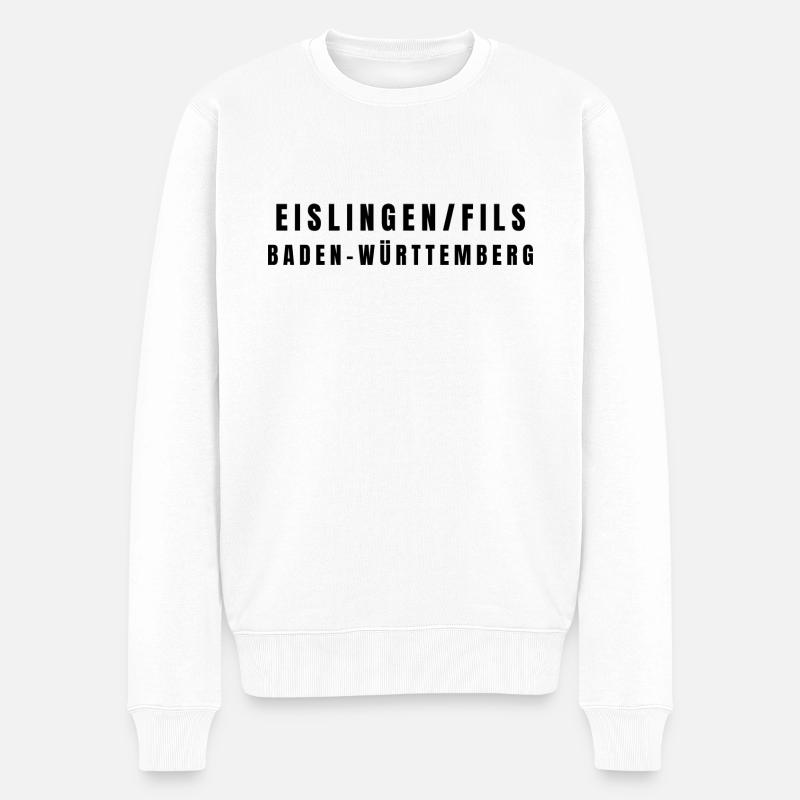 Eislingen/Fils, Bade-Wurtemberg - Pull Premium bio Homme - blanc
