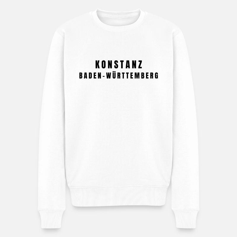 Constance Bade-Wurtemberg - Pull Premium bio Homme - blanc