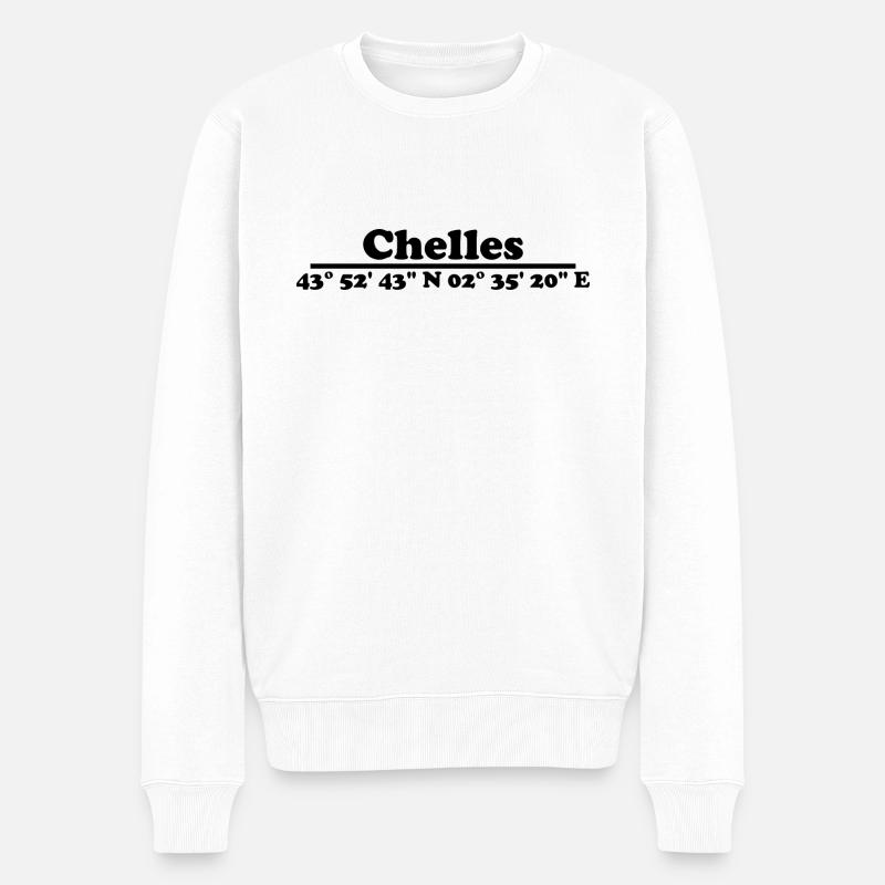 Coordonnées de Chelles - Pull Premium bio Homme - blanc