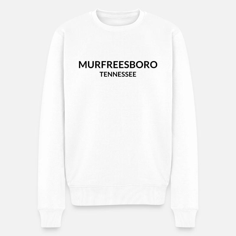 Murfreesboro, Tennessee, États-Unis - Pull Premium bio Homme - blanc