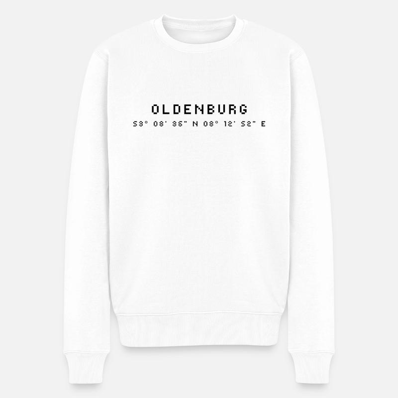 Coordonnées Oldenburg - Pull Premium bio Homme - blanc