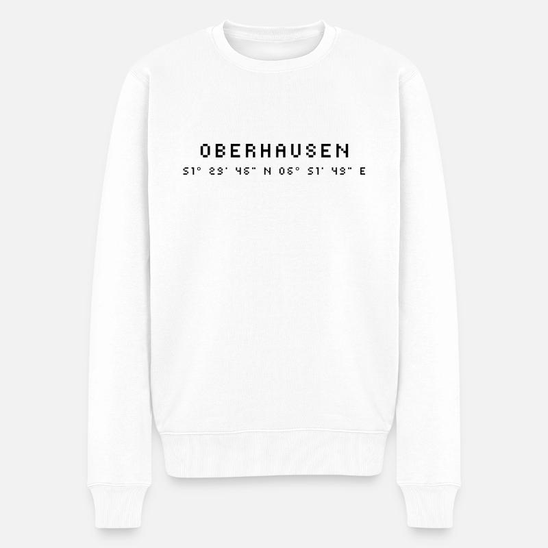 Coordonnées Oberhausen - Pull Premium bio Homme - blanc