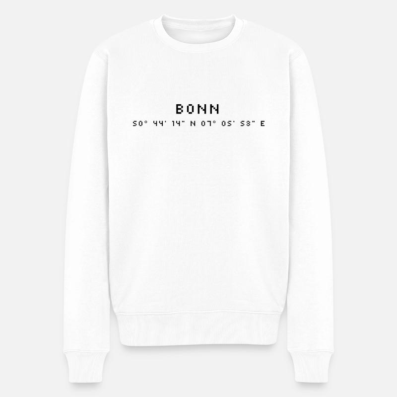 Coordonnées Bonn - Pull Premium bio Homme - blanc
