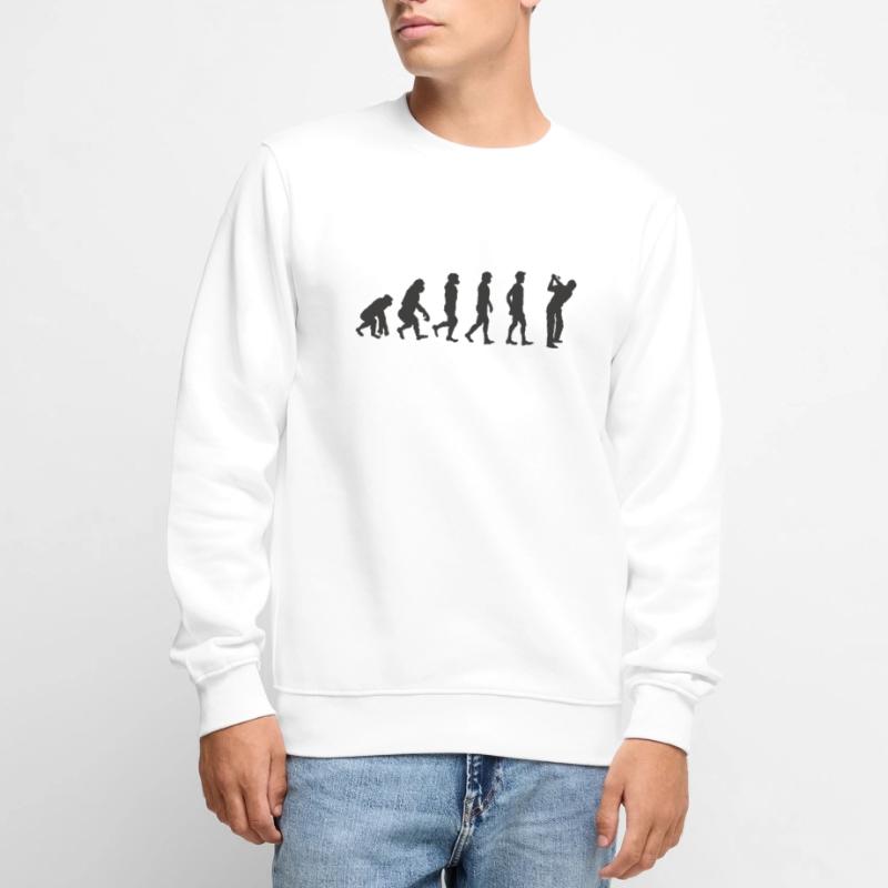 Evolution Golf Männer Premium Bio Pullover