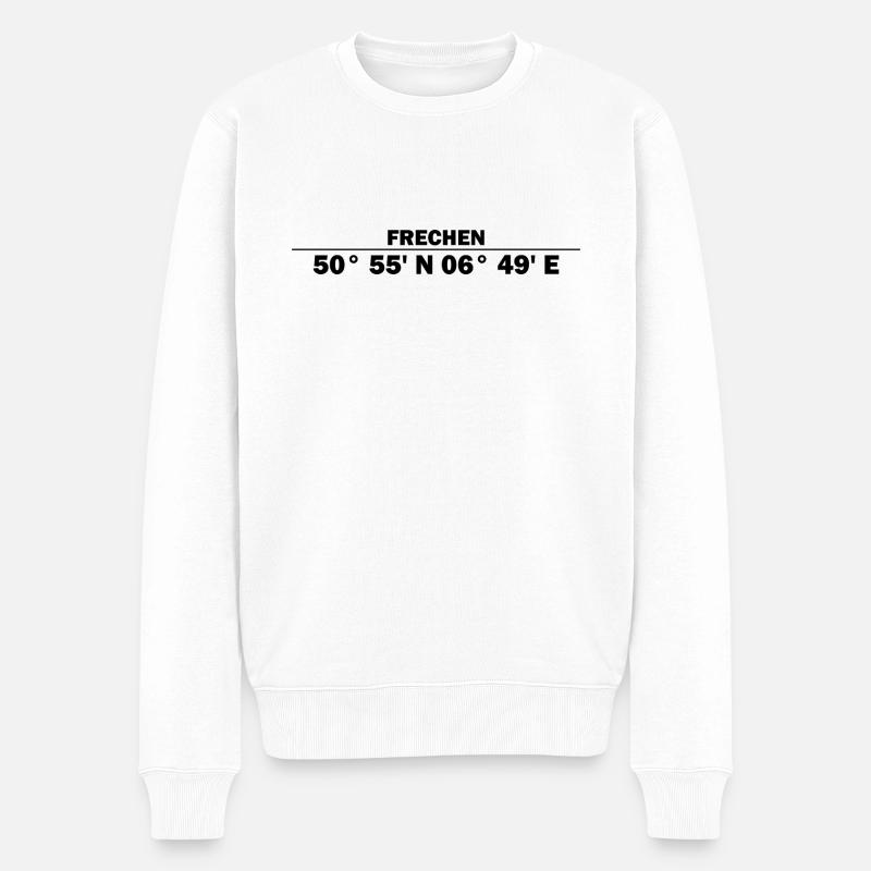Coordonnées Frechen - Pull Premium bio Homme - blanc