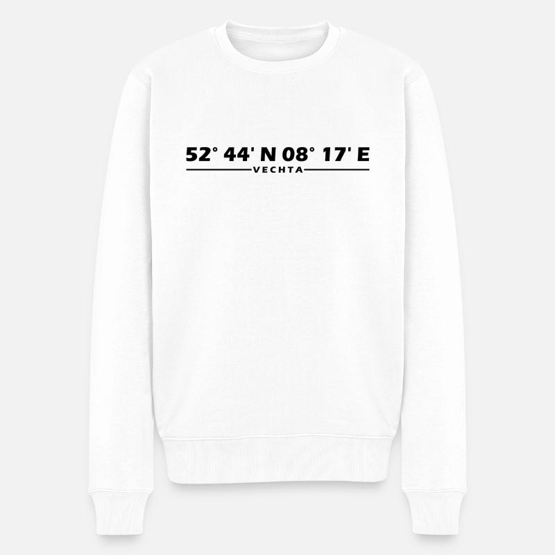 Coordonnées Vechta - Pull Premium bio Homme - blanc